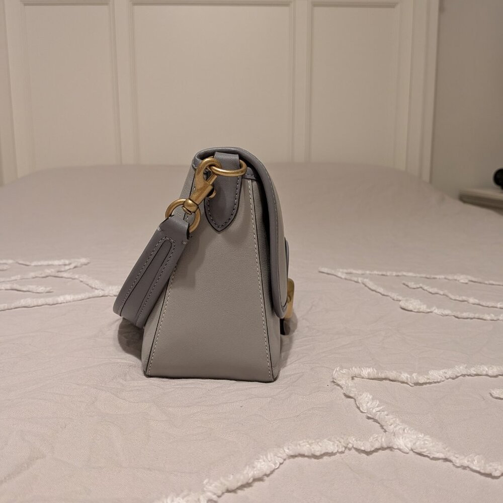 Coach Soft Tabby in Dove Gray - Picture 4 of 16
